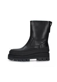 Clarks - Enkellaarsjes met plateauzool - black Miniatuurafbeelding 1
