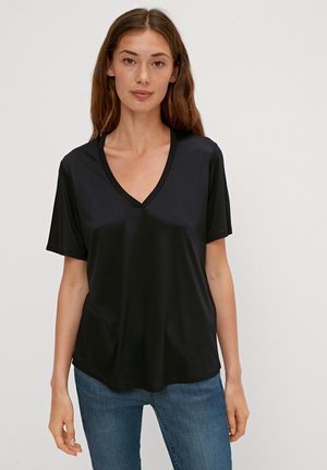 Basic T-shirt - schwarz