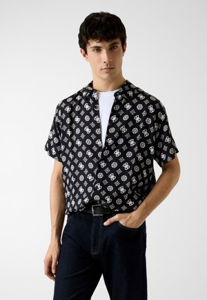 LOGO - Hemd - schwarz multicolor