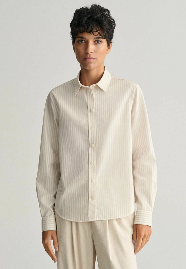 REGULAR FIT - Hemdbluse - sand