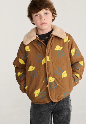 Bobo Choses, PIXEL ABDUCTION REVERSIBLE - Übergangsjacke - tobacco