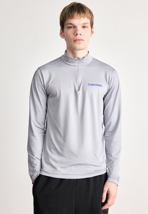 SPORT ZIP - Langarmshirt - sleet