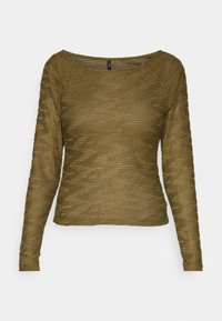 ONLCARLY BOATNECK TOP - T-shirt à manches longues - kalamata
