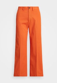 CHINO WIDE LEG TROUSER - Pantalones - college orange