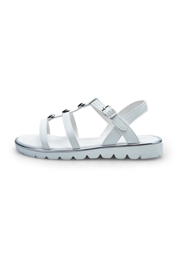 Riemensandalette - bianco