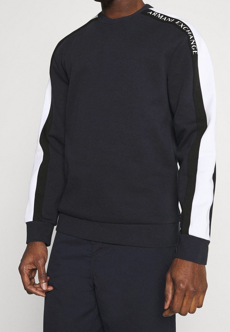 Armani Exchange Maglietta a manica lunga - dark blue