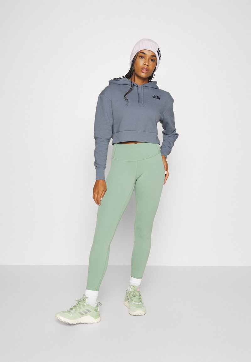 north face hoodie and joggers