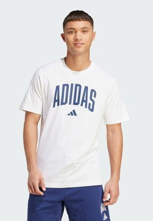 COLLEGIATE  - Camiseta estampada - white