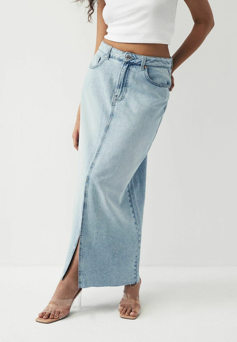 Next HOURGLASS  REGULAR FIT - Jupe longue - mid blue
