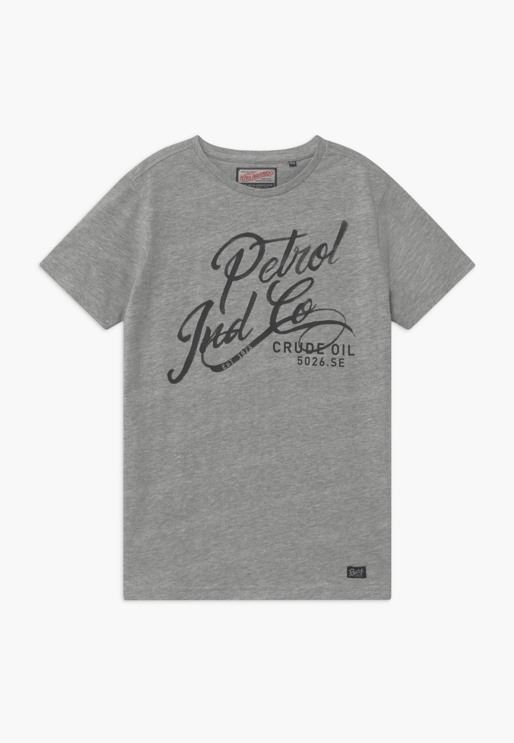 Petrol Industries T Shirts | Barn | Barneklær på nett hos Petrol Industries T-shirts med print - silver grey melee