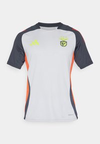 adidas Performance BENFICA LISSABON TRAINING JERSEY - Klubové oblečenie - light solid grey/semi solar red
