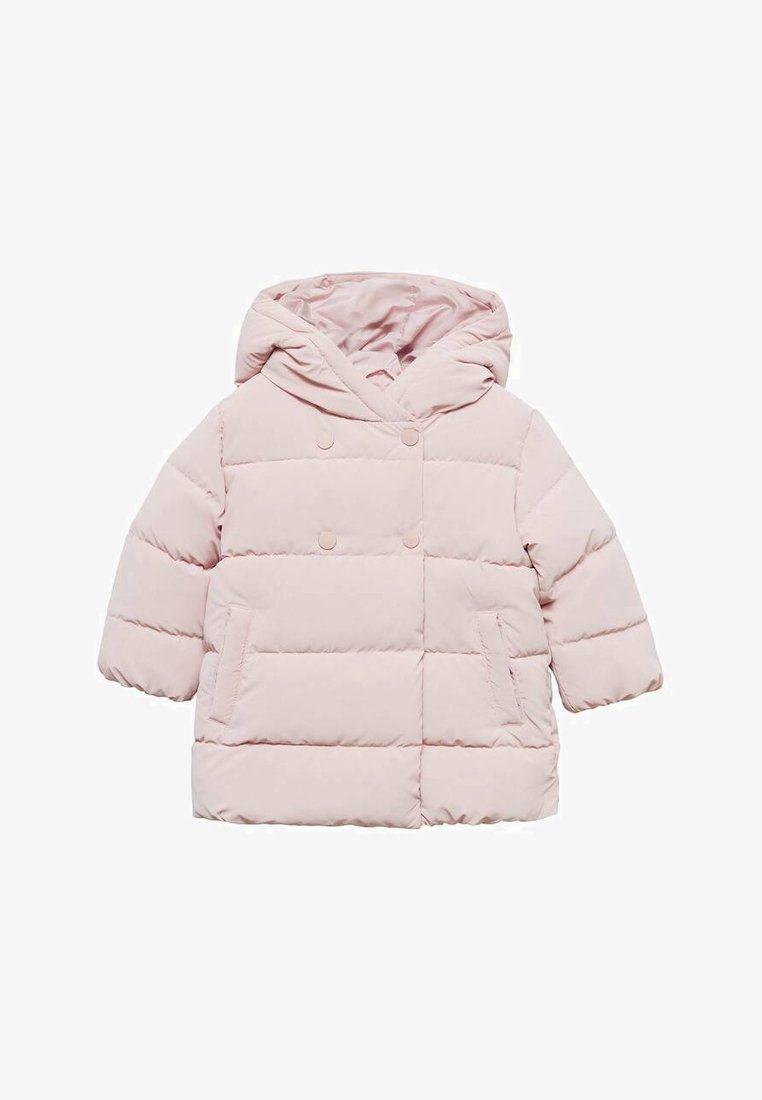 Mango Kids Abrigo de invierno pink/rosa