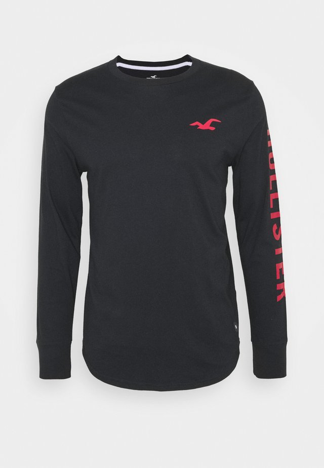 ICONIC PRINT LOGO - Langarmshirt - black