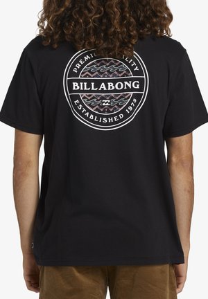 Billabong ROTOR - Print T-shirt - blk