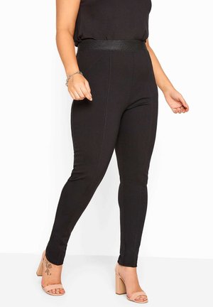 Yours Clothing Stoffhose - black