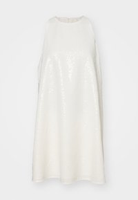 ROBE COURTE PAILLETÉE - Kokteiļkleita/ballīšu kleita - ecru