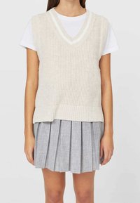 Stradivarius Strickpullover - beige