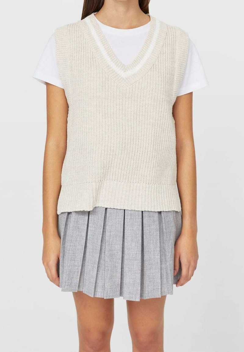 Stradivarius Strickpullover - beige