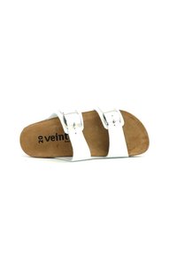 Merisell HEBILLAS TREND MOD MALU - Sandalias planas - blanco