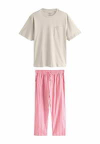 Next REGULAR FIT SET jasnoczerwony