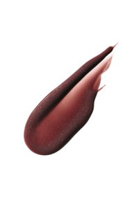 Deep burgundy nail polish swatch with subtle shimmer and a smooth, elongated brush stroke on a white background.