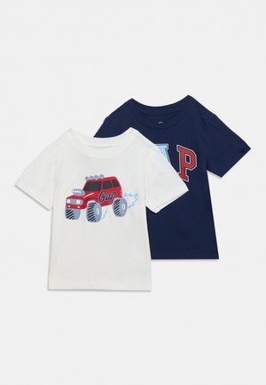 GAP, LOGO GRAPHIC 2 PACK - Тениска с щампа - new navy
