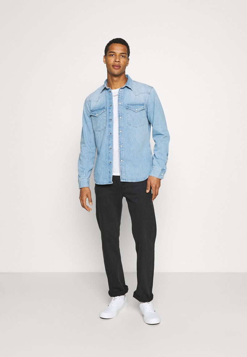 Chemise Chambray Bleu Pâle Pepe Jeans Sharon Denim - Femme, Neuve Avec étiquettes, Style Décontracté