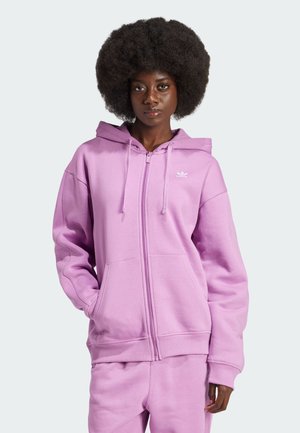 ESSENTIALS FULL-ZIP FLEECE - Sweatjacke - preloved purple