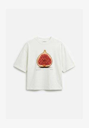 Thinking Mu, LENA - T-shirt imprimé - off-white