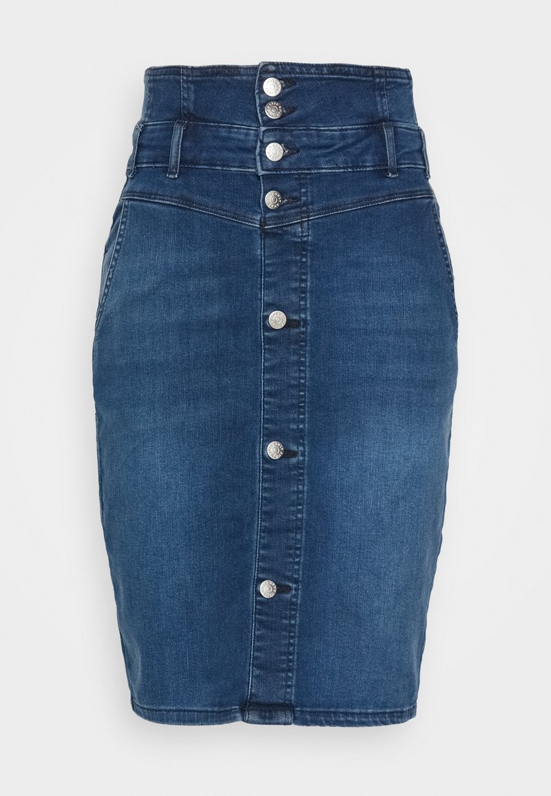 Only Kokerrok blauw denim/bluedenim Only Kokerrok blauw denim/bluedenim