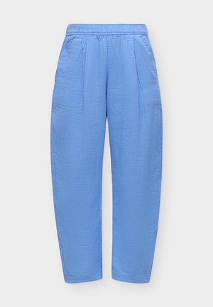 GAP, GAUZE PO BARREL - Παντελόνι - shirting blue