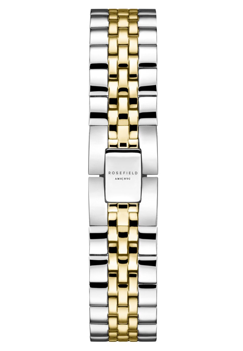 HUGO - Orologio in acciaio color argento con bracciale maglia mesh e logo