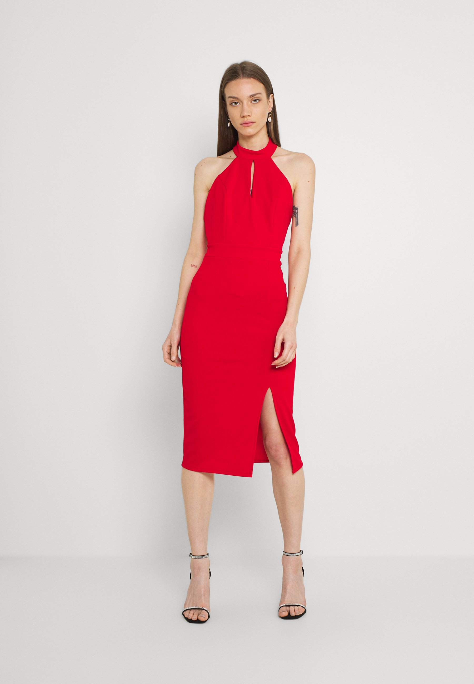 WAL G. JAYNE LEE HALTER NECK DRESS - Vestido de cóctel - .es