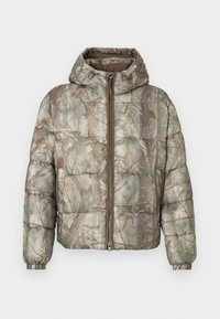 AIRCLOUD HOODED PUFFER CAMO - Χειμωνιάτικο μπουφάν - taupe