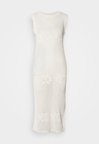 DRESS - Strikket kjole - ivory