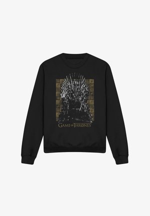 Cotton Soul, GAME OF THRONES IRON THRONE - Sweatshirt - black