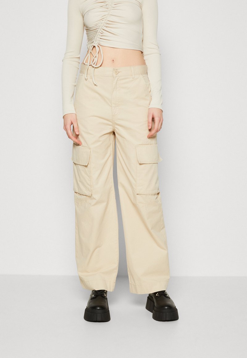 Monki Cargo trousers beige Zalando.ie