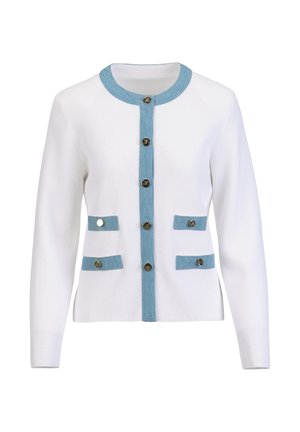 CAPOTRENO - Strickjacke - bianco