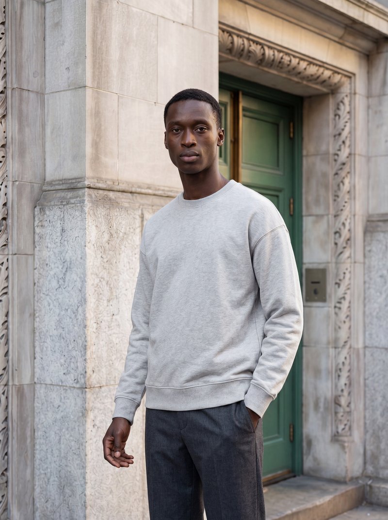 crew neck style and co sweatshirt