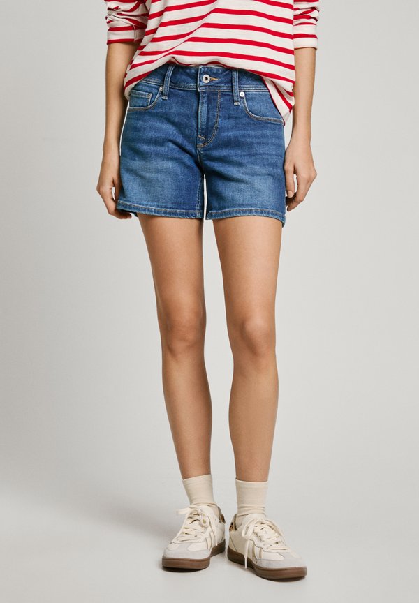 REGULAR SIOUXIE - Jeans Shorts - denim