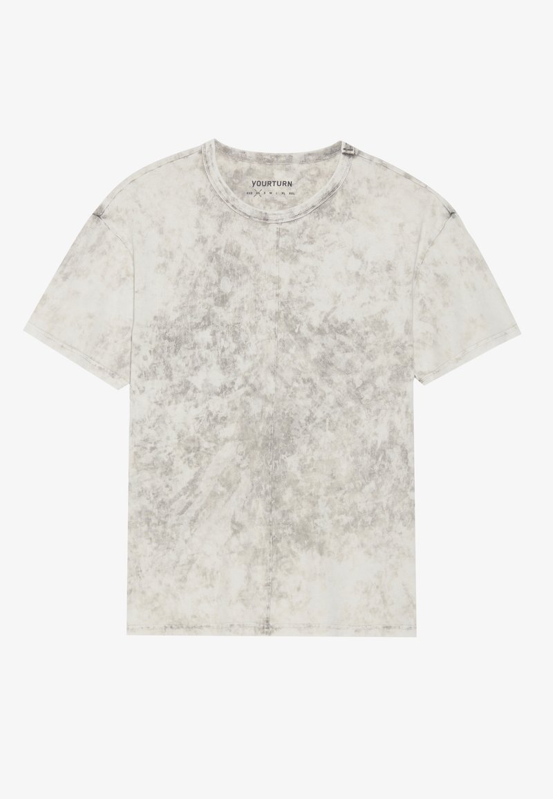 YOURTURN T-shirt print lichtgrijs YOURTURN T-shirt print lichtgrijs