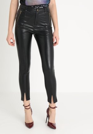 Stoffhose - black