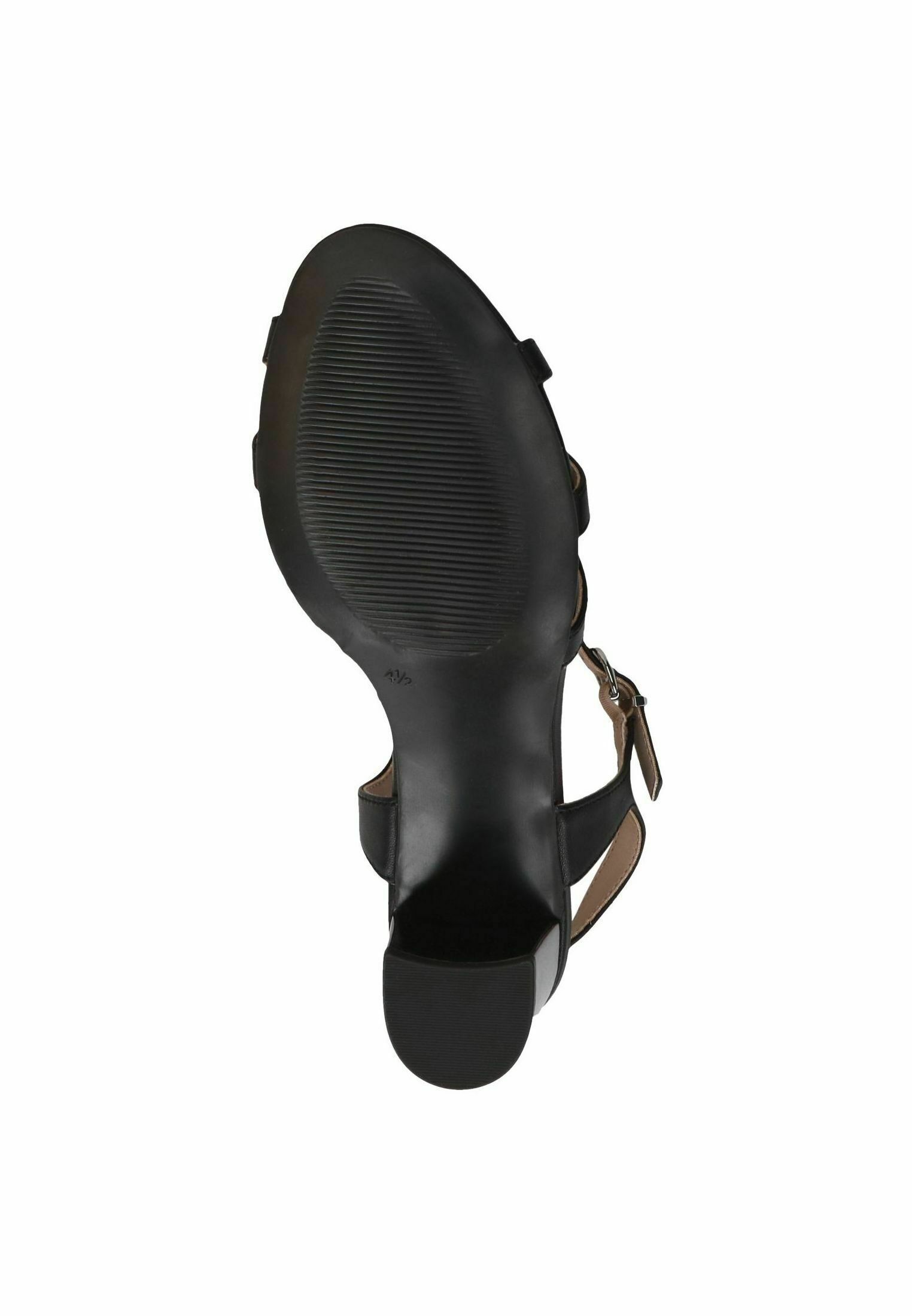 Caprice Sandale cu toc - black nappa/negru - Zalando.ro