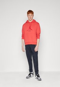 Jordan BASELINE - Jersey con capucha - lobster/(gym red)