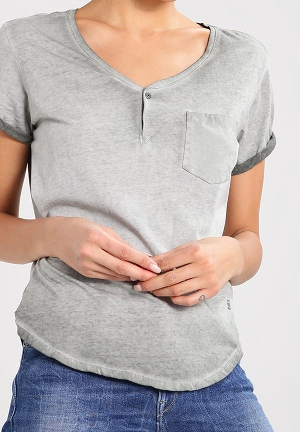 G-STAR T-shirt med print - grey