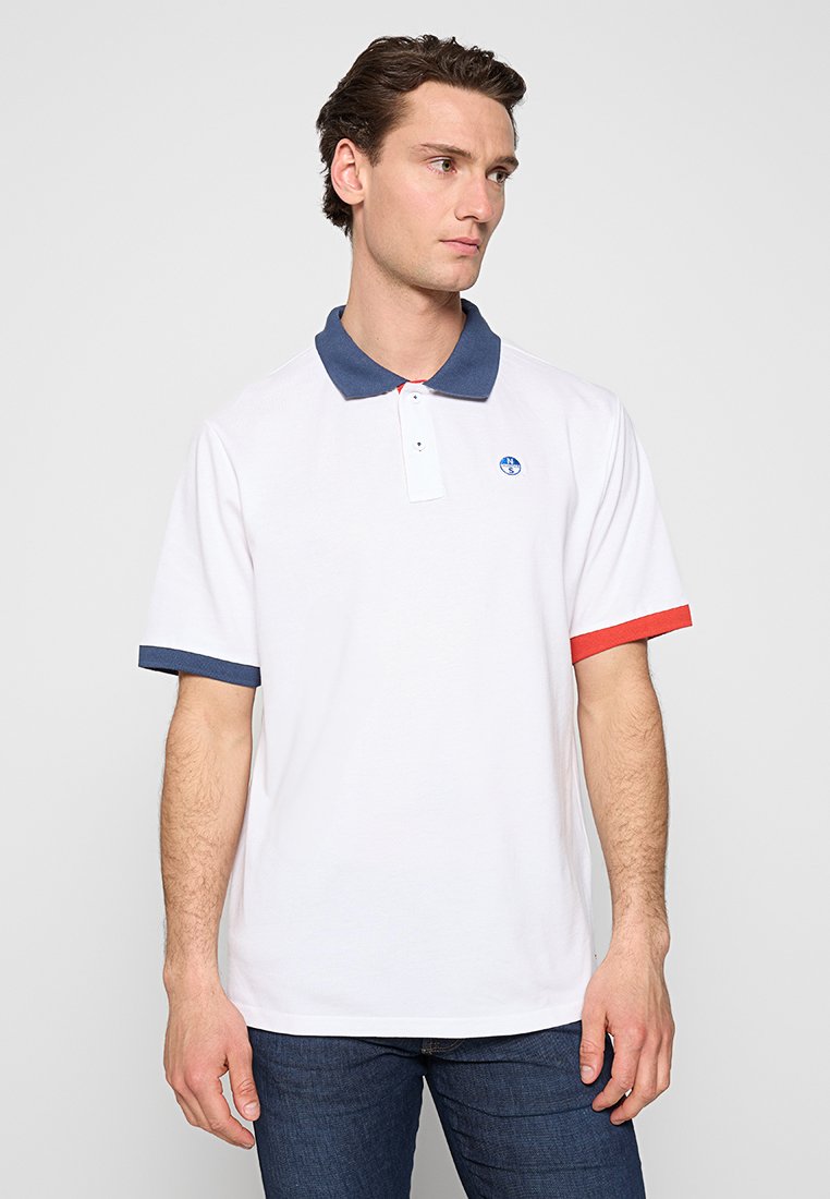 North Sails Poloshirt wit