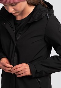 Icepeak APLINGTON - Softshell jakker - schwarz