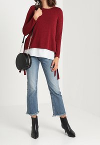 Dorothy Perkins Strickpullover - dark red