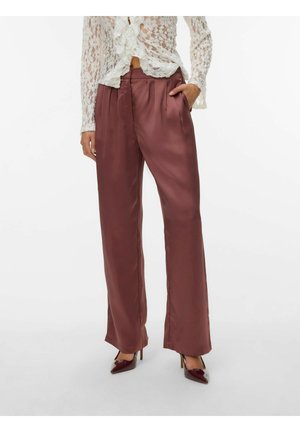 Auduma bikses - rose brown