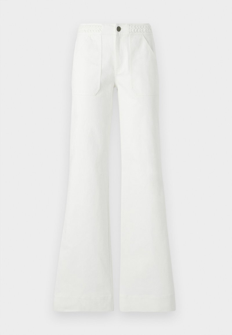 Diane von Furstenberg Straight leg jeans wit Diane von Furstenberg Straight leg jeans wit